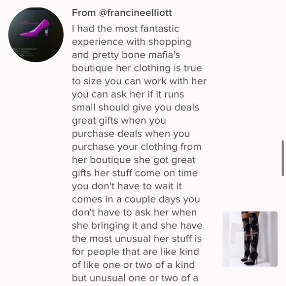 Meet your Posher, PRETTIE BONE - Picture 5 of 16